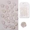 30Pcs Flower Nail Decor Glitter Stylish Nail Accessories Artificial Flower Nail Art Stud