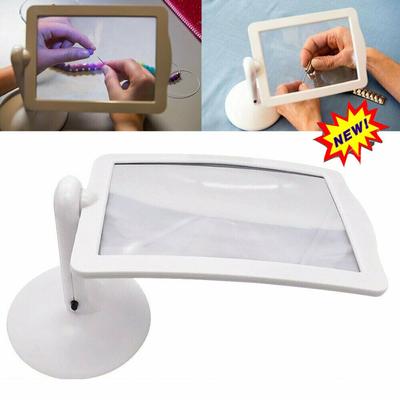 lighted desk