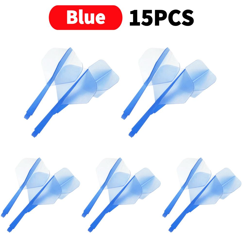 3-30Pcs 2BA Darts Tail Durable Anti-fall Darts Flights Transparent Plastic Darts Shafts Dart Throwing Entertainment Games