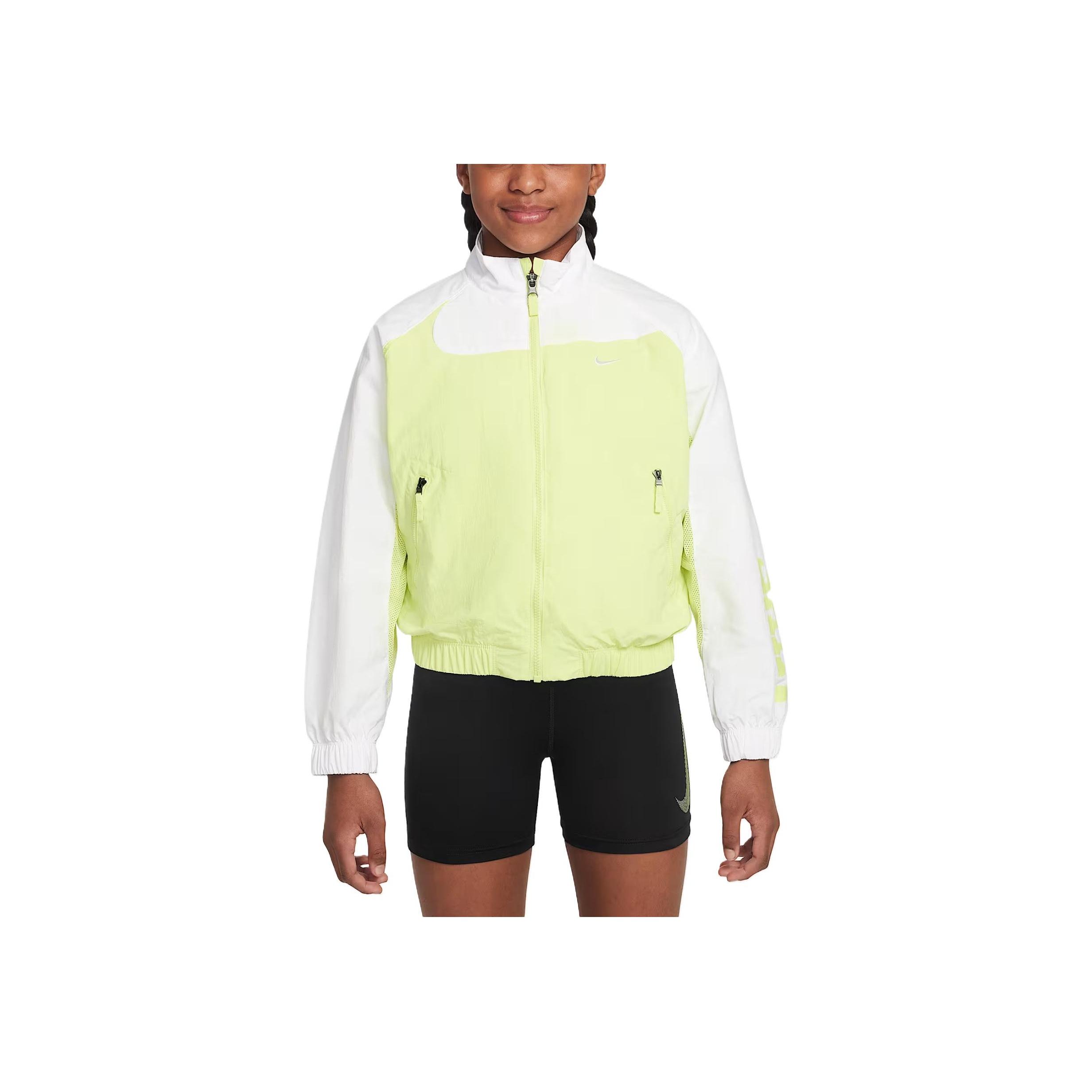 

Nike Jacket Sportswear Comfortable Fashion Simple Versatile Light Lemon Yellow Men Jacket IF0602736 M
