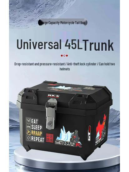 Electric Scooter Trunk Rear Box for Niu & Ninebot Models, Ideal for Deliveries