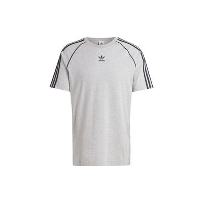 Originals Sst Tee Striped Color Block Sports Crew Neck Short Sleeve T-Shirt Men Tops Medium-Heather-Gray IR9455