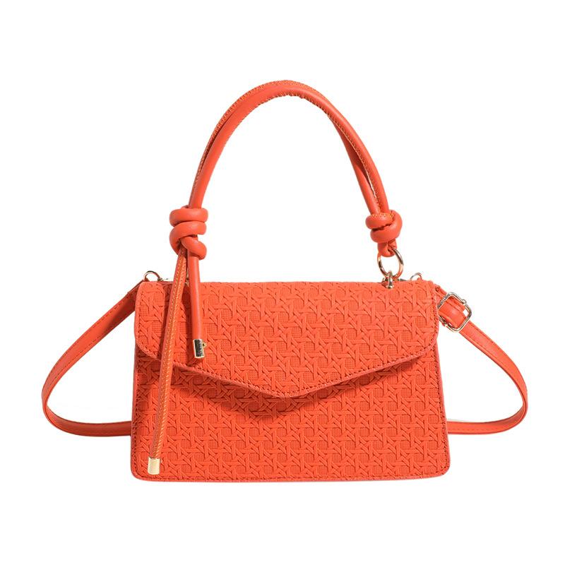 

Shangxin 2024 new spring tide корейська версія плеча текстура невелика сумка жіноча сумка через плече сумочка маленька квадратна сумка помаранчевий