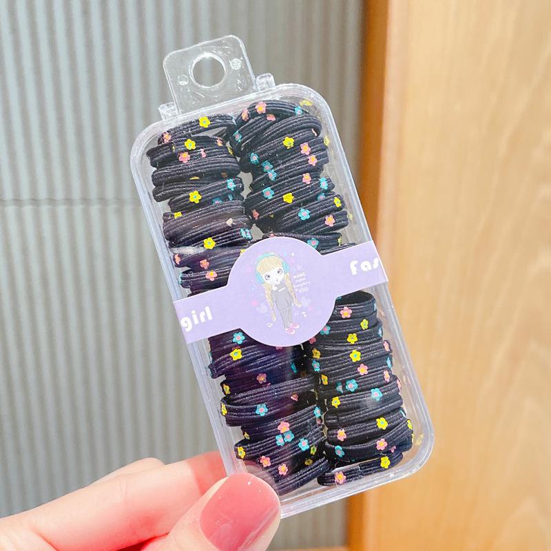 

60 Резинок для волос, безопасных для детских волос - Эластичные резинки для волос для малышей для причесок маленькой девочки-принцессы