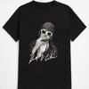 T-shirt Grafica Vintage Kurt Cobain Nera Unisex Manica Corta Tutte le Taglie S-5X