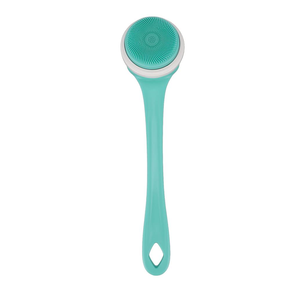 Electric Shower Brush Set Multifunctional IPX6 Water Proof   Handle Cordless Back Scrubber Automatic Body Bath Brush