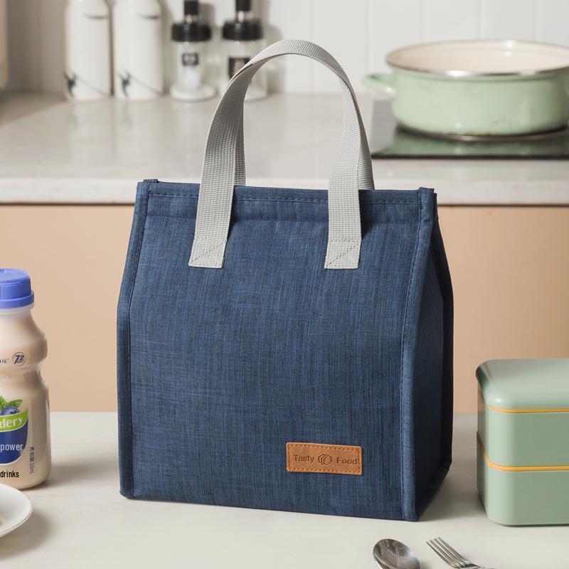 Cationic Insulated Lunch Bag | Portable Student Bento & Takeaway Storage Handbag