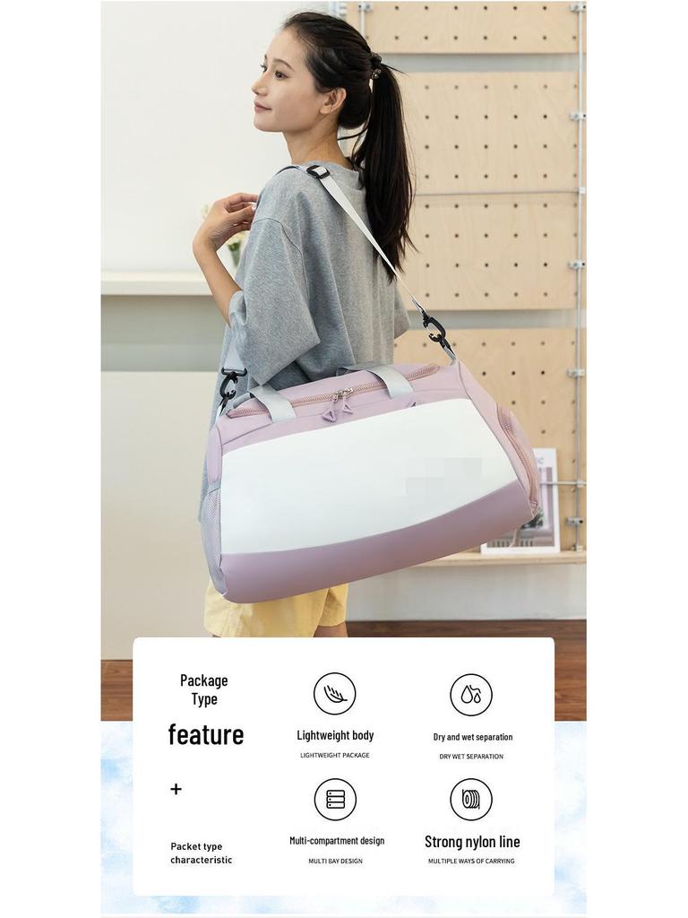 Damen Leichte Multifunktionale Reisetasche - Große Kapazität, Anpassbares Logo, Modisch für Kurze Geschäftsreisen.