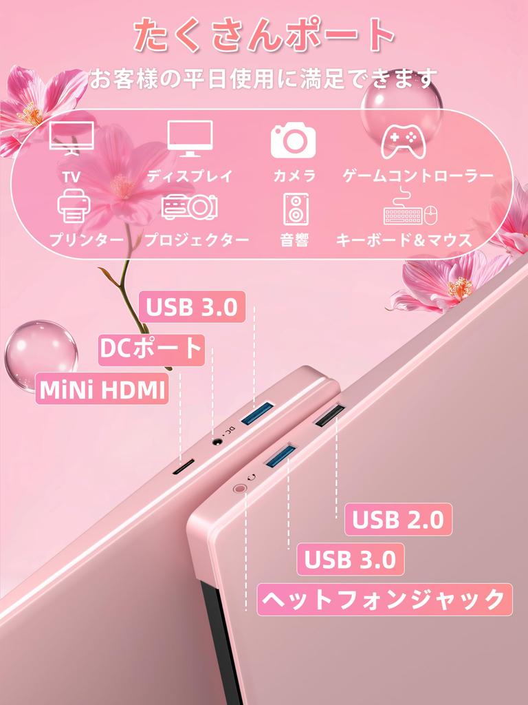 Laptop 11 Pro MS Office FHD Display IPS Celeron N5105 DDR4 16GB RAM with Large Thin and CPU No Setup Backlit Mouse Rose Gold [Win / 2019] 16-inch