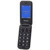 Panasonic KX-TU400 Skládací mobilní telefon pro seniory šedý