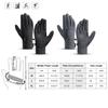 Men Winter Waterproof Gloves Touchscreen Pocket Anti-Slip Fleece Thermal Sport Gloves