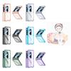 Transparent Corner Anti-drop Phone Case For Samsung Z Flip5 Full Protection Tpu Material