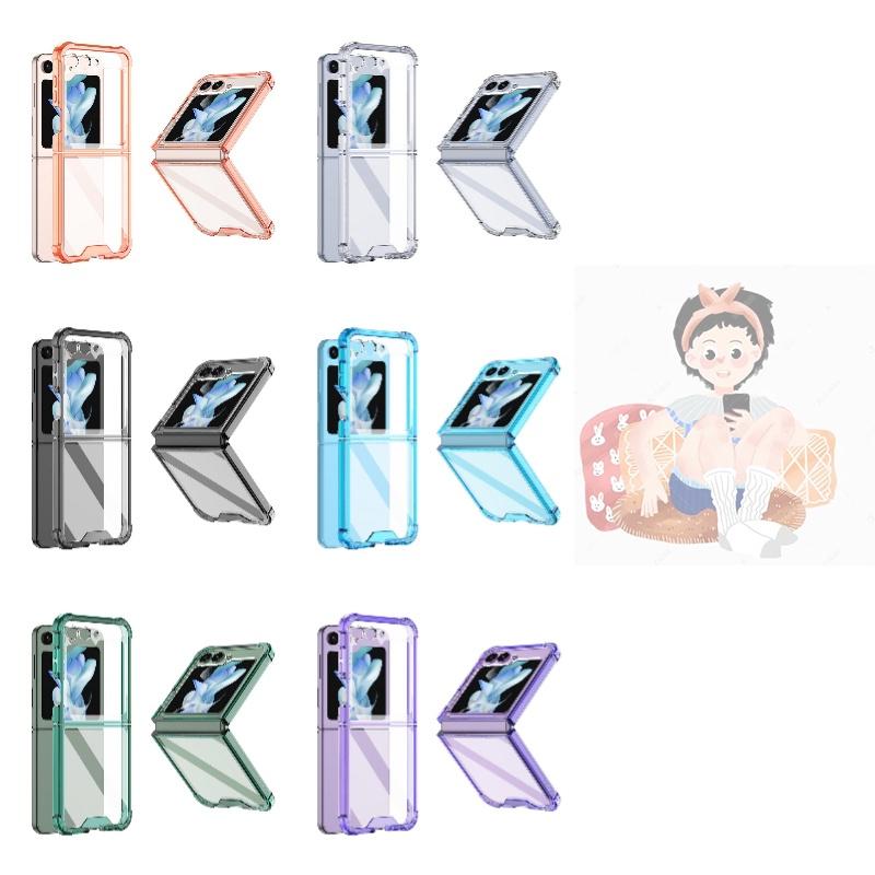 Stylish Galaxy Z Flip5 Protective Case Foldable And Simple Design Anti-drop Function