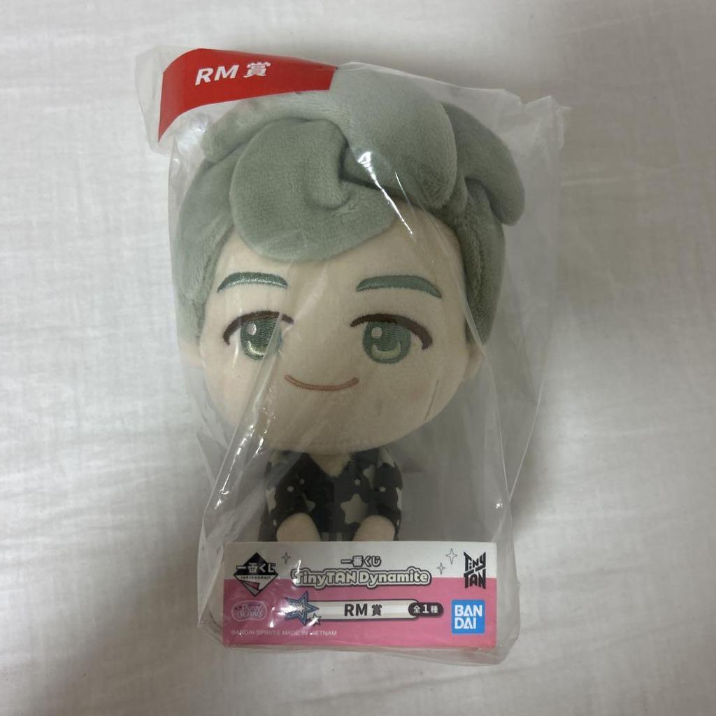 [USED] BTS RM Plush Toy Approx. 15cm BANDAI