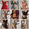 Mehrstil-Spitzennetz-Dessous-Set BH-Nachthemd-Kombination Damen-Nachtwäsche Vielseitige verführerische Dessous-Kollektion mit vielfältigen Stiloptionen
