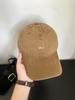 Cotton Baseball Cap With Embroidered Letters For Casual Sports And Sun Protection