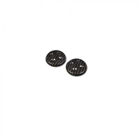 For Mercedes-Benz GLC Carbon Fiber Seat Button Handle Cover Trim 2016-