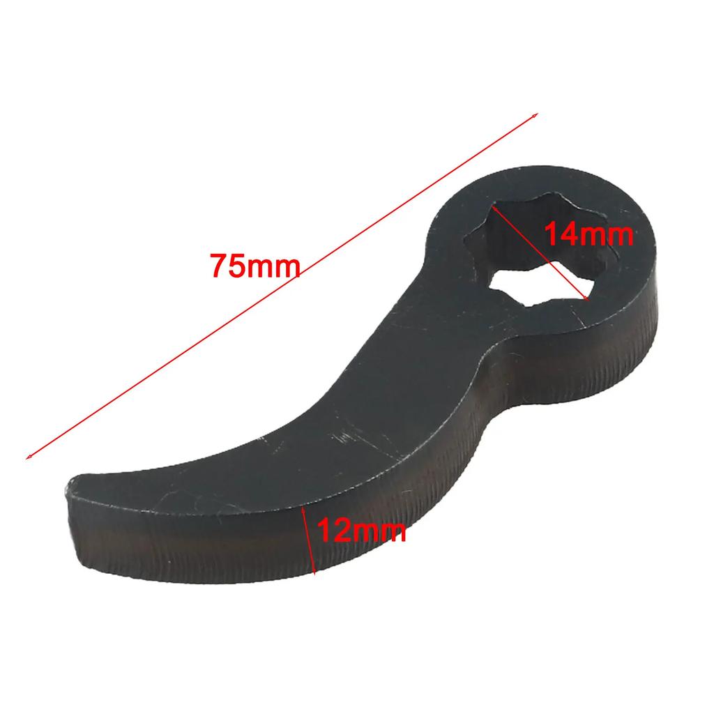 1pcs Pry Bar Wrench Adapter Crowbar Adapter Head For Half Shaft Removal Car 1/2 Inch Pry Bar Wrench Adaptor Head Angle Bar