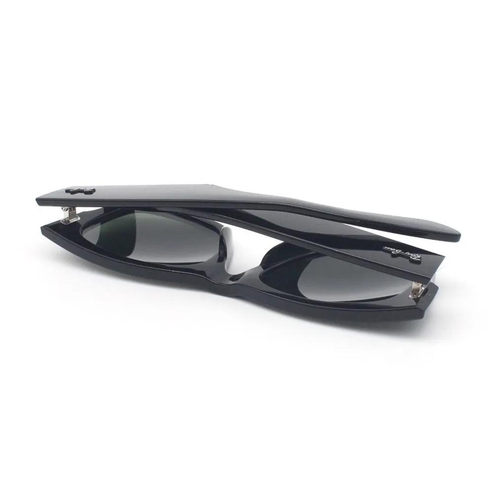 Ray-Ban RB0840SF 901/31 (52) Black Mega Wayfarer Sunglasses