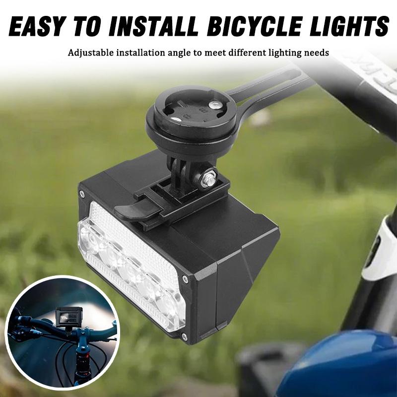 Bicycle Front Light Super Bright Bicycle Light Waterproof Bicycle Head Light 5 Level Dimmable Bike Safety Lamp for Night Riding