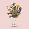 Rose Autumn ChrysanthemumBouquet Building block everlasting flower living decoration toy MOC Valentine's Day and Christmas gift