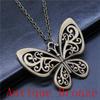 Angel Wing Pendant Necklaces Necklace With Chain For Women DIY Jewelry Making Findings