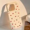 Creative Cherry Phone Case for iPhone 13, iPhone 15, iPhone 16 Pro Max