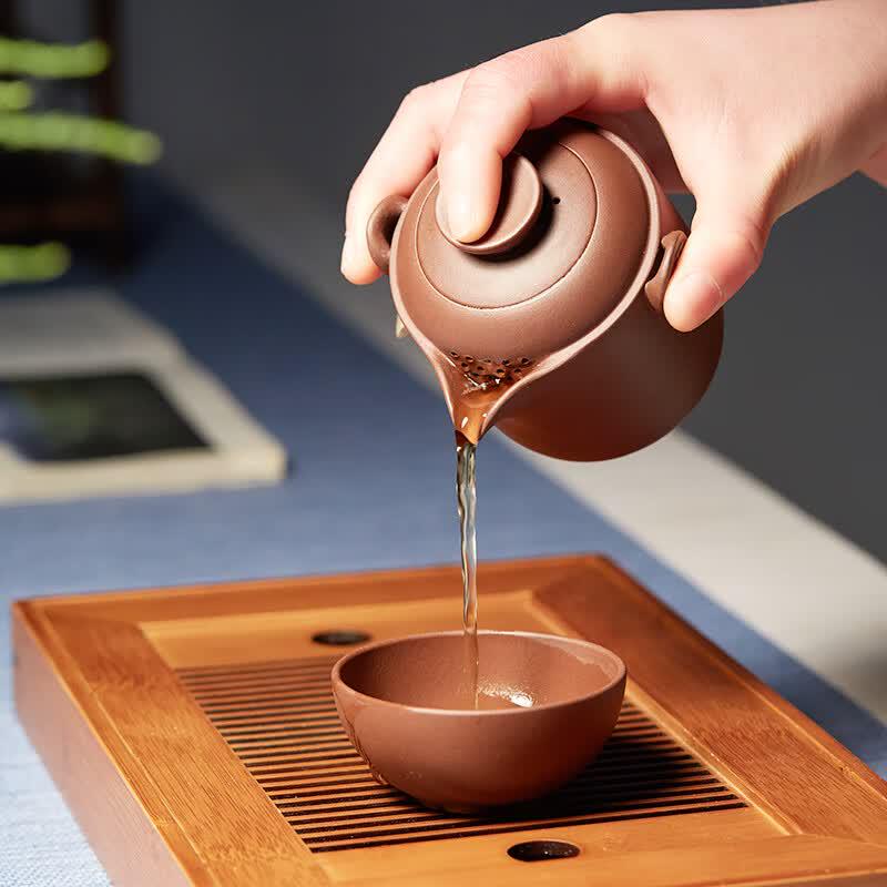 Yixing Zisha Quick Tea Set - One Pot One Cup