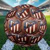 Custom Name Personalized Atletico Madrid Print Size 5 Soccer Ball Training & Match Football, for Team, Kicking, Gift for Football Enthusiasts