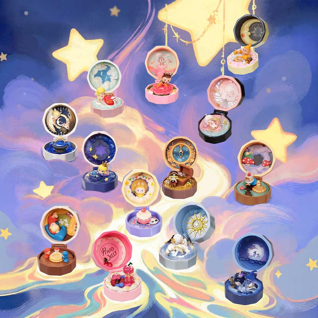 POP MART Romantic Ring Box Series 4 Scene Sets Blind Box