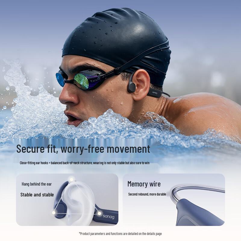SANAG B33S Wireless Bone Conduction Sports Headphones