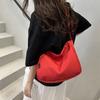 Simple Sports Women Nyl Shoulder Bag Commuter Solid Color Girls Messenger Bags Fashi Large-capacity Ladies Handbags Tote