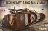 Meng Model 1/35 British Heavy Tank Mk.5 Male Plastic Model MTS020