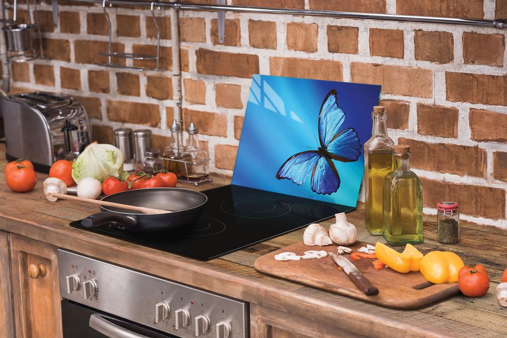 SZKLANA DESKA DO KROEJNIA 30x22 MOTYL