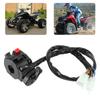 Motorcycle Handlebar Switch,ATV Handlebar Switch,22mm Handlebar Switch,9-Pin 8Wire Fits 200cc250cc Dirt Quad Bike Bike Atv