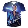 Most Popular Pop Singer Johnny Hallyday 3D Printed T-shirt Men Women Rock Casual Streetwear Clothes Hip Hop Harajuku Tops