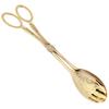 Long Handle Buffet Clamps Zinc Alloy Food Serving Tongs Elegant Pastry Tongs Buffet Serving