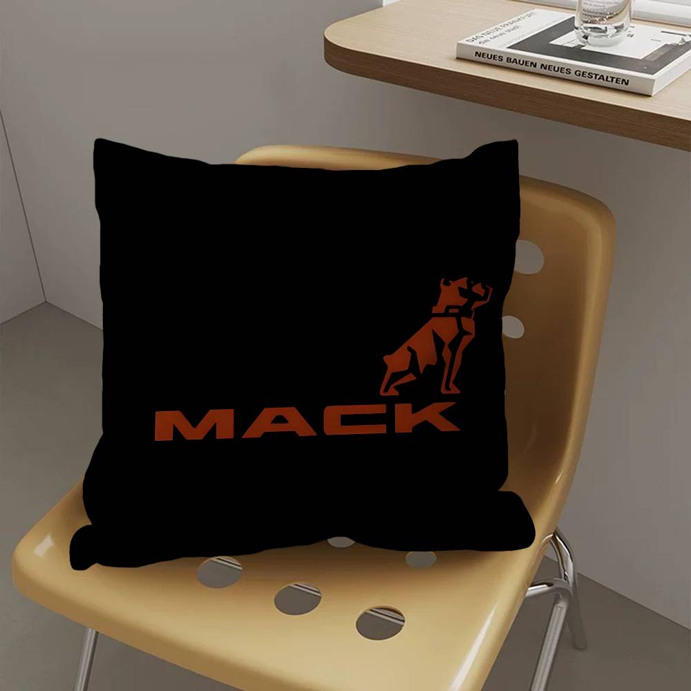 T-Truck Car M-MACKs Logo Pillow Anime Pillow Sofa Bed Head Pillow Cover Cushion Cover 45x45 cm Fashion