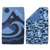 Microfiber Sports Towel Blue Quick Dry 100cm x 50cm