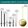 Accurate Timekeeping Pendulum Clock Motor Pendulum Clock Movement With Multiple Hands,for Customs Wall Clock Accessories X3UC
