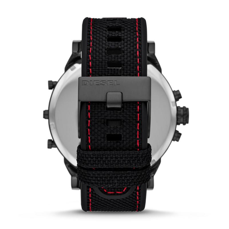 Diesel Armor Series Watch Quartz Movement Nylon Strap Black Dial Men watches DZ7433