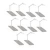 10 Sets Action Figure Stand Transparent Acrylic Anime Figure Display Stand Support Holder Base