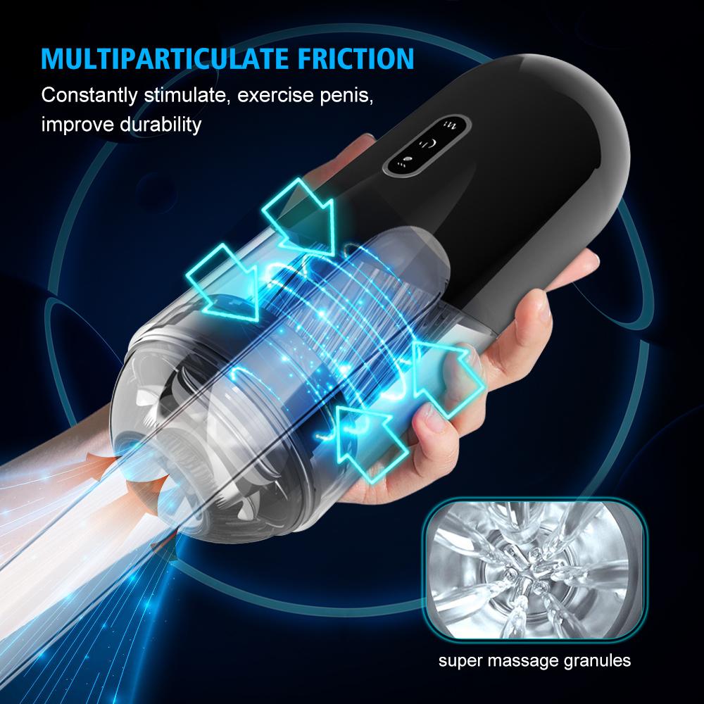 Automatic Masturbator Cup for Men Sucking Vibrator Vaginal Penis Blowjob Machine Masturbation Cup Sex Toy for Men Adult Supplies