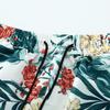 Versatile Men's Quick-Dry Shorts & Floral Shirt Set - Retro Hainan Island National Trend