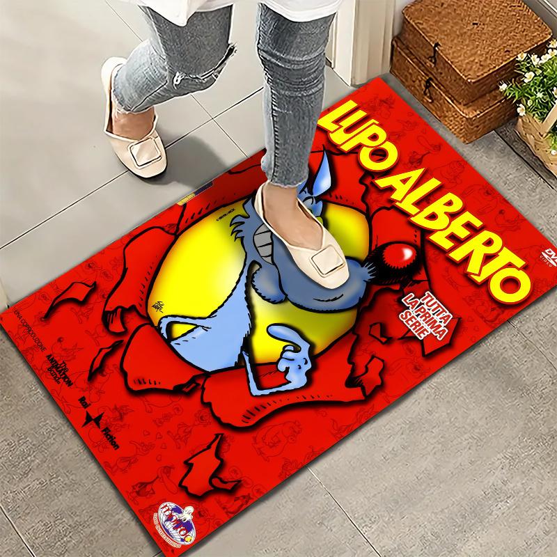 Lupo Alberto Carpet Rug for Living Room Bedroom Home Sofa Decoration,Kids play Nonslip Floor Mat