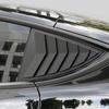 Rear Side Blinds Window for Tesla Model Y/Y Juniper Rear Triangle Window Spoiler Louver Shutter Cover Sports Car Accessories