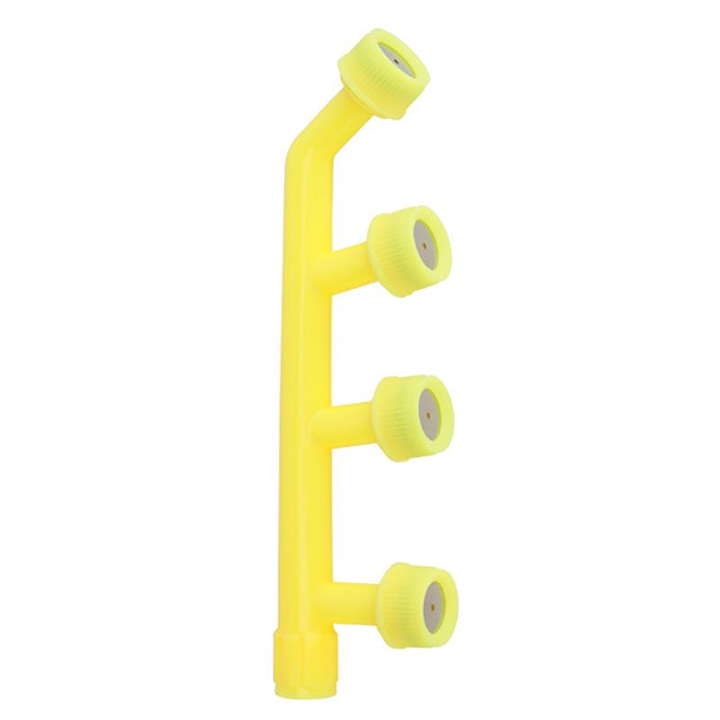 

Water Irrigation Four-Hole Sprayer Hydraulic Flower Garden Gun Four-Hole Sprayer 1pcs