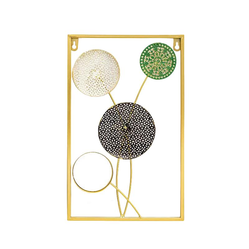 

1 шт. Абстрактное растение Роскошное настенное панно с зеркалом Украшение стены гостиной Отель Зеленые подвесные украшения Искусство 4 стиля 30*43