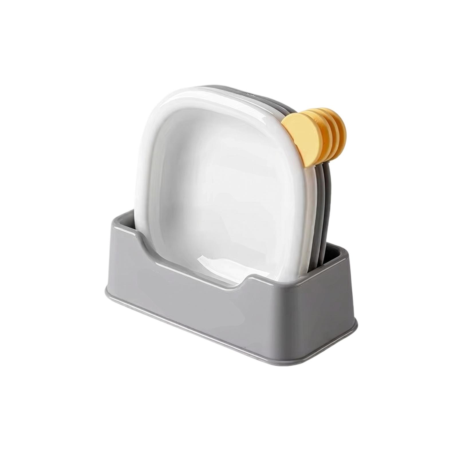 Plastic Bone Disposal Plate for Table Use Bone Tray Snack Tray Storage Tray for Household Fruit Serving and Waste Collection one size