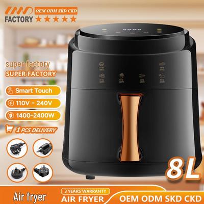 8L Multi-functional Air Fryer for Home - Large Capacity French Fry Maker